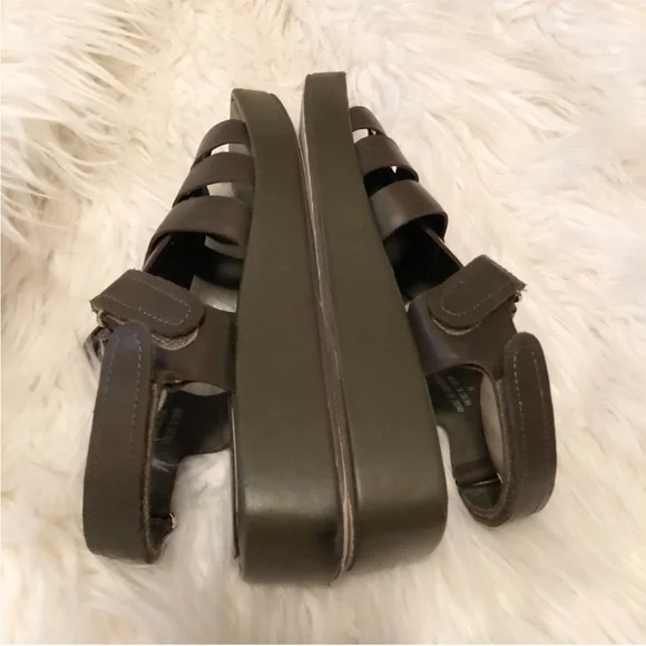 Jeffrey Campbell Anthropologie Poisson Fisherman Sandals - Picture 8 of 9